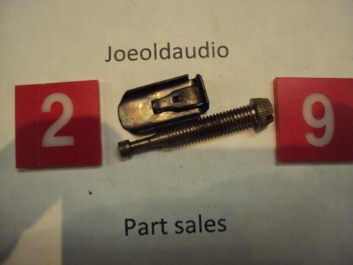 Garrard Turntable SL95B Transport Screw & Clamp. 1 PC Tested. Parting out SL95B.