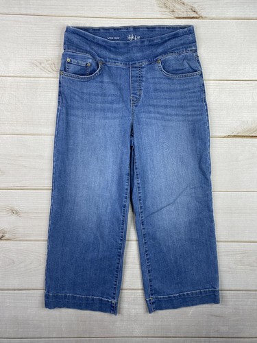 Style \u0026 Co. Jeans Womens Sz S Wide Crop 