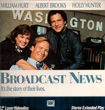 Broadcast News 1987 Laserdisc William Hurt Albert Brooks Holly Hunter