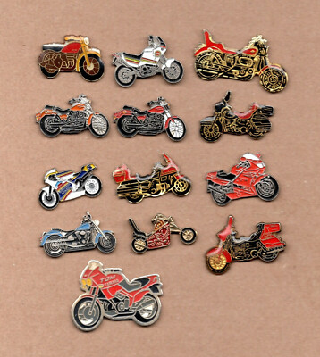 Motorrad Pins Konvolut (alle verschieden)