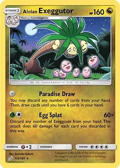 Alolan Exeggutor 115/181 Sm-Team Up