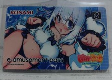 NEW Konami e-AMUSEMENT PASS Card Mahjong Fight Girl arcade From Japan