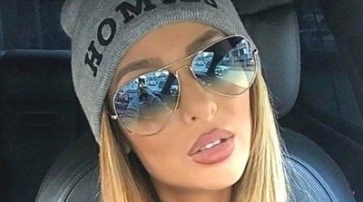 GRADIENT LENS * GOLD Frame * Sunglasses 