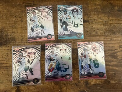 2023 Panini Illusions QB Lot - Burrow, Purdy, Lawrence, Mayfield, Carr