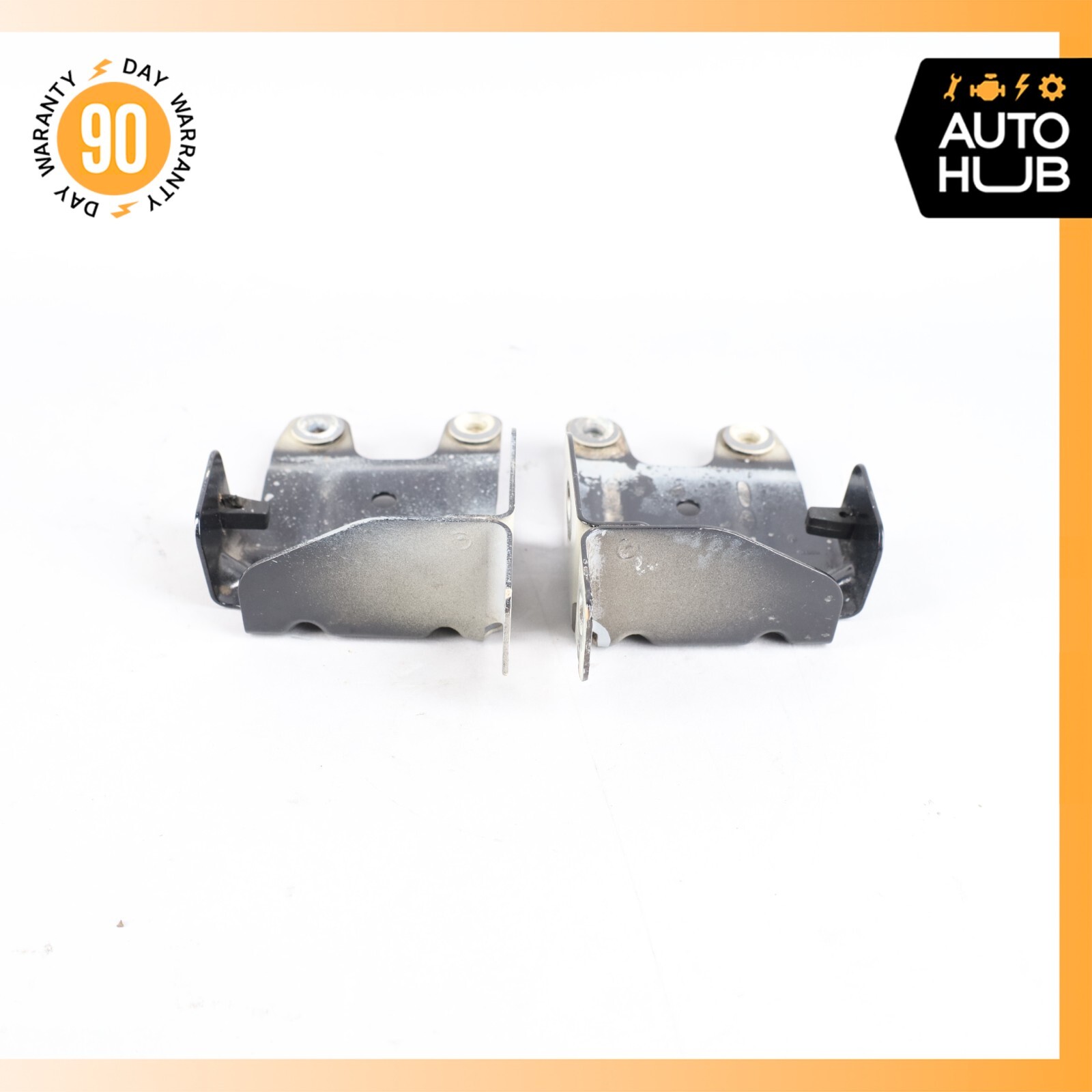 12-18 Bentley Continental GTC Front Left & Right Lower Fender Brackets Set OEM