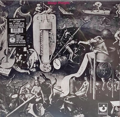 DEEP PURPLE - SAME - SELF TITLED - S/T - REMASTERED - SHVL 759 - EU - LP