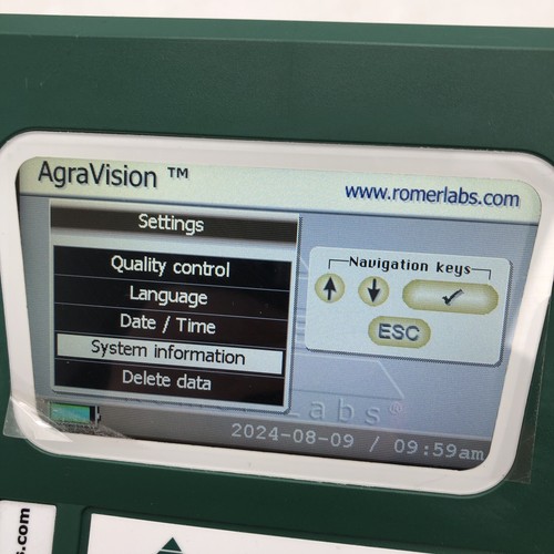 Dispositivo di lettura grana Romer Labs AgraVision Agra Vision USATO SI ACCENDE PULITO - Foto 3 di 16