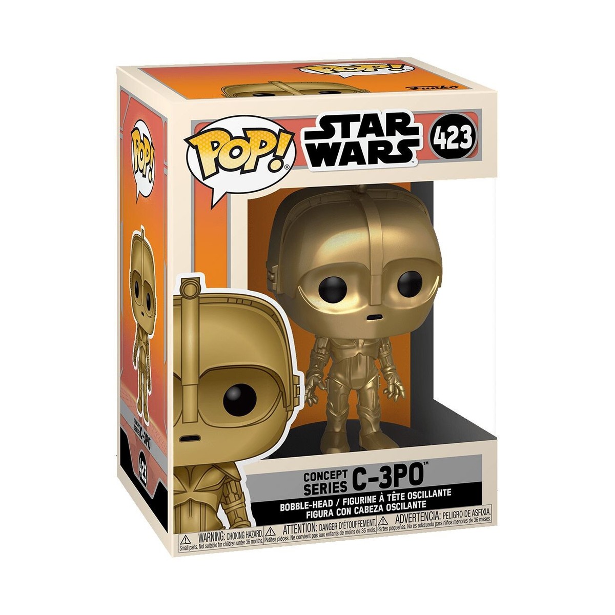 Star Wars : Concept Series - C-3PO #423 Funko POP! Vinyl Figure | eBay