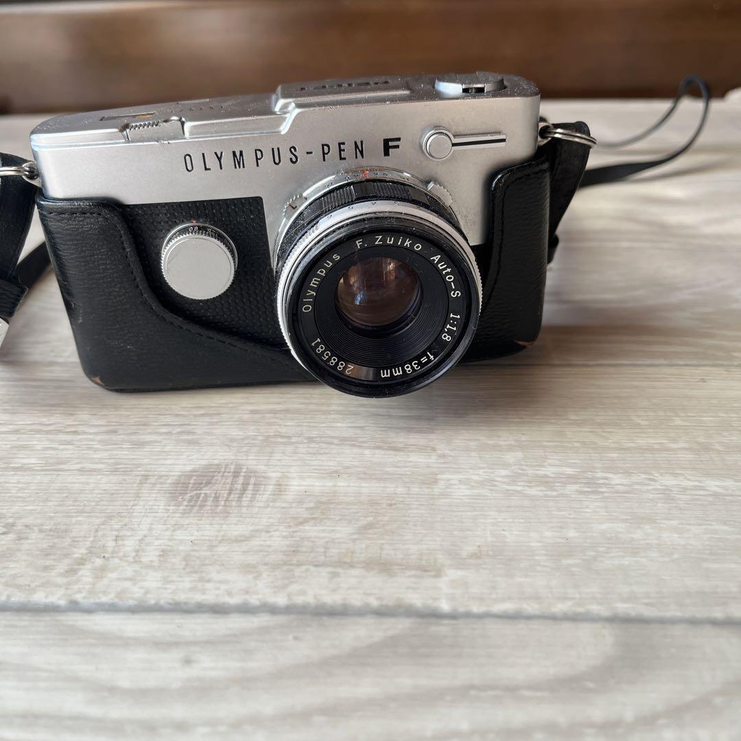 Olympus Pen F Half Frame Film Camera G.Zuiko 38mm f/1.8 From