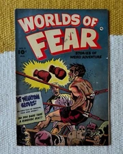 Worlds Of Fear 8 (1953) Very Good+ 4.5 Pre-Code Horror Classic