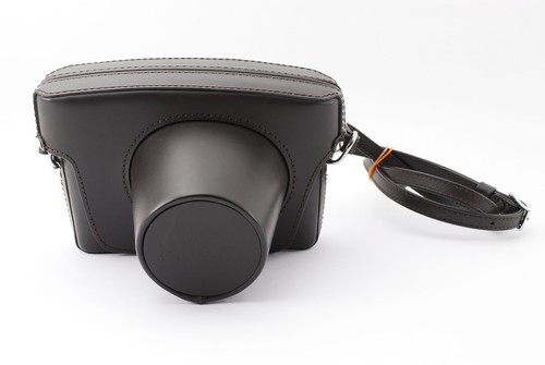 Nikon S3 Year 2000 Limited Edition Genuine Leather Case Dark Brown From JAPAN - Picture 18 of 24