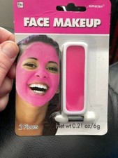Pink Face Makeup, Party Accessory 0.21oz. New  