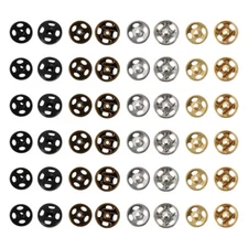 40 Pcs Hidden Buckle Stainless Steel Snap Fastener Press Mini Sewing Buttons