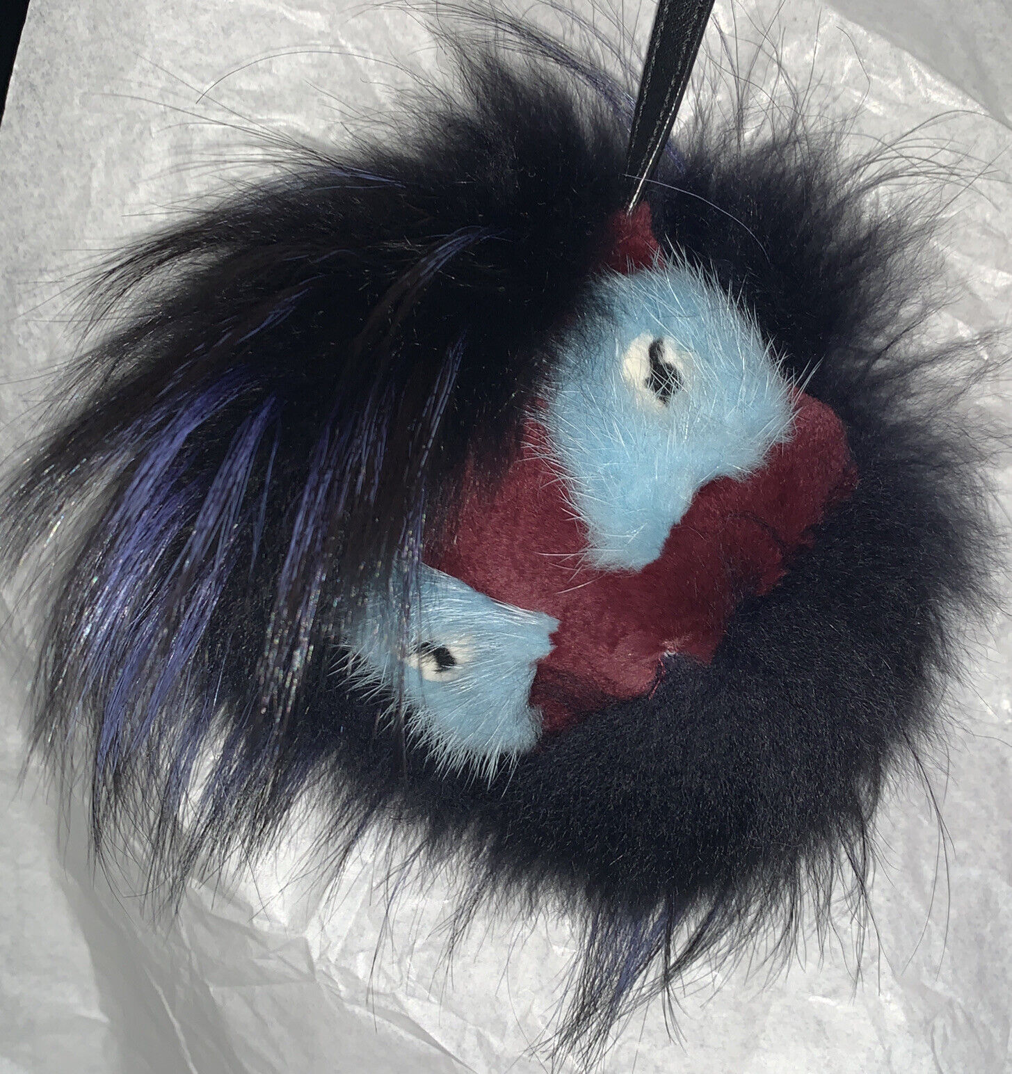 Fendi Bug Monster Charm Pom Pom Rare and Fabulous… - image 8