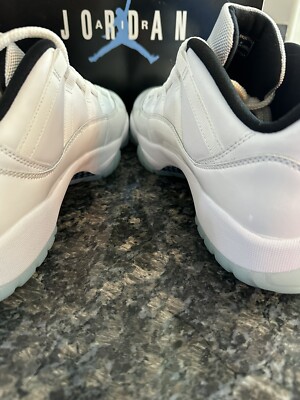 air jordan 11 retro low cement grey. NWB Size 10 Men display picture 1