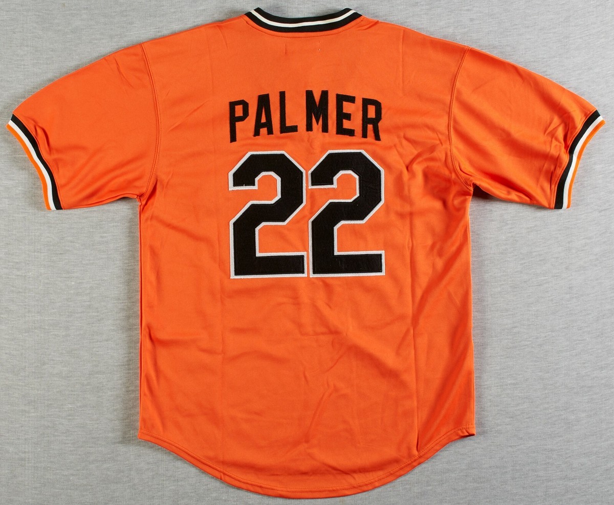 Jim Palmer Signed Heavily Inscribed STATS Baltimore Orioles Jersey