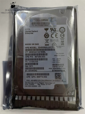 HP 900GB SAS 6G 10K ENT 2.5'' DS HDD 870759-B21 870795-001
