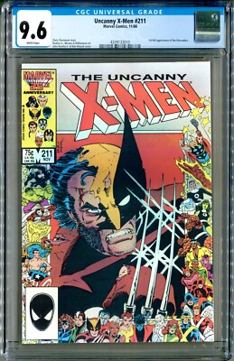 Uncanny X-Men #211 (1986) CGC 9.6 1st App of the Marauders + Mr.Sinister (Cameo)