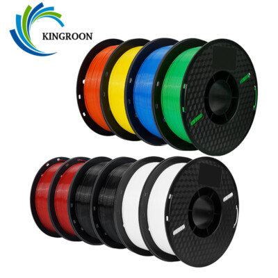 10KG PLA 1.75mm FDM 3D Printer Filament Bundle Spool Black White Red 10 Roll 1KG