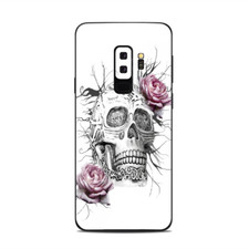 Samsung Galaxy S9 Plus Skins Decals - Roses in Skull
