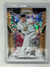 Chad Sobotka 2019 Panini Prizm Baseball - ORANGE RC (102/150) - Atlanta Braves