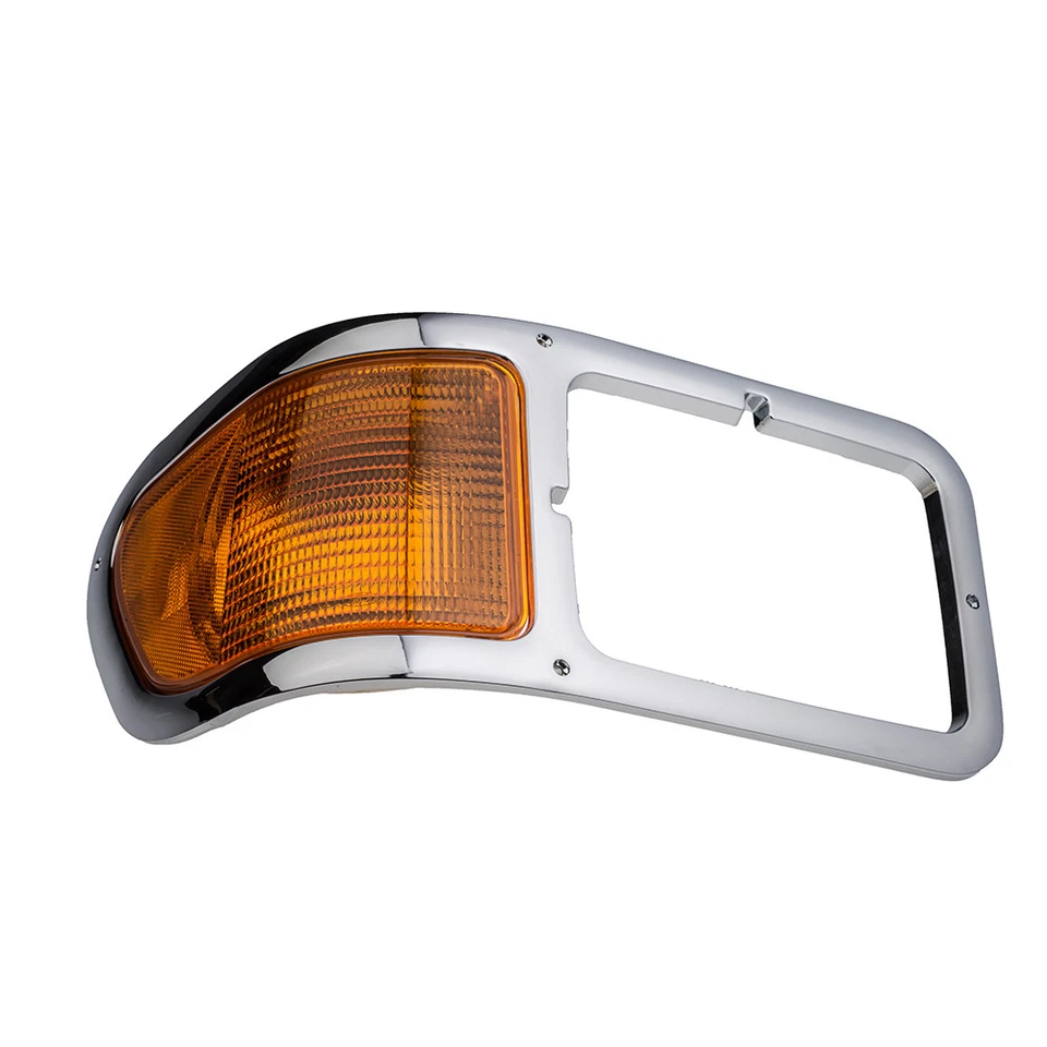 2000-2014 Ford F650 F750 Passenger Chrome Turn Signal Parking Light Lamp OEM - Image 2 of 4