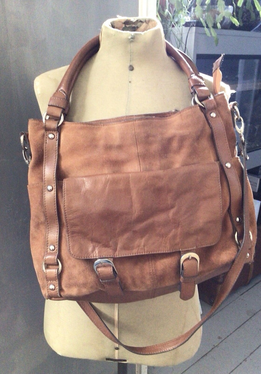 Shoulder Bag Clarks Tan Leather Bag Womens Casual Slouch