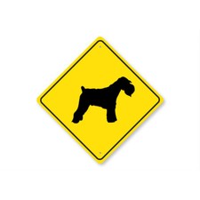 Standard Schnauzer Dog Diamond Sign