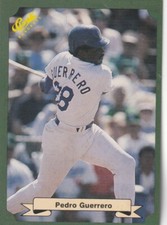 FREE SHIPPING-MINT-1987 Classic Pedro Guerrero #39 DODGERS