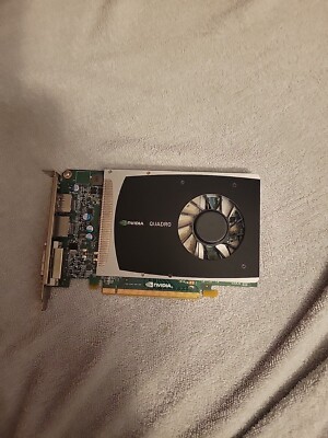 Genuine Nvidia Quadro 2000 1GB 2x DisplayPort DVI PCI-E Video Graphic Card P1232