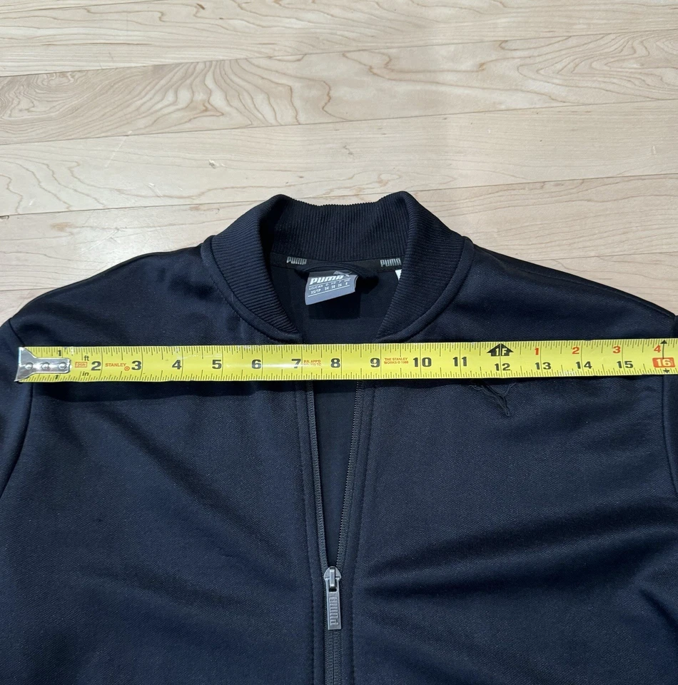 Chaqueta Puma Negra Atlética Athleisure Minimal XS Foto 3 de 4