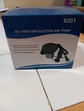 AC 110V/130W Electric Air Matress/Inflatable Toys Pump Model 8201