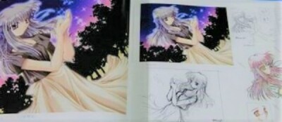 Air art works Key Itaru Hinoue book Artbook Japan Art pack | eBay