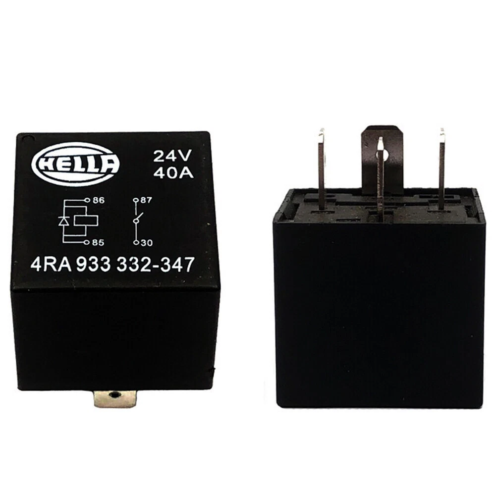 2Pcs 4RA933332 347 24VDC Crane Relay 4Pins 40A