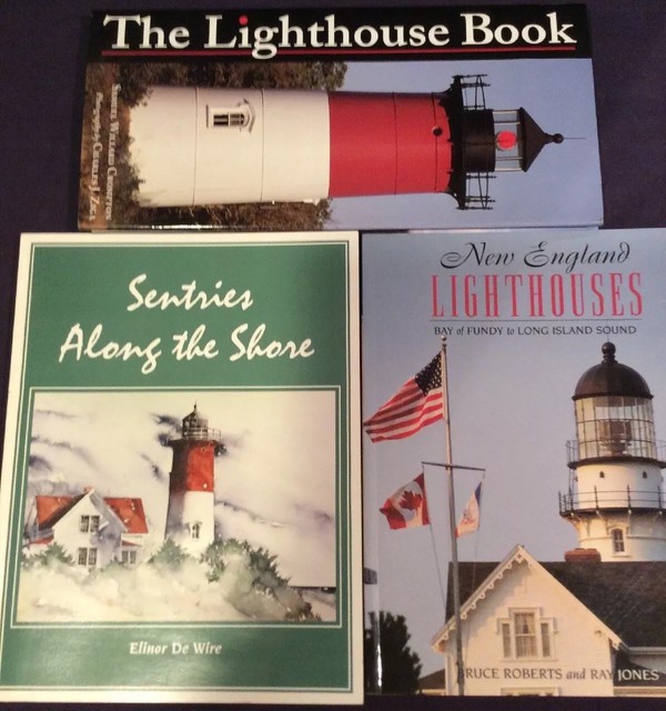 3 Lighthouse Books As Pictured. Read Description Good Condition 263 eBay