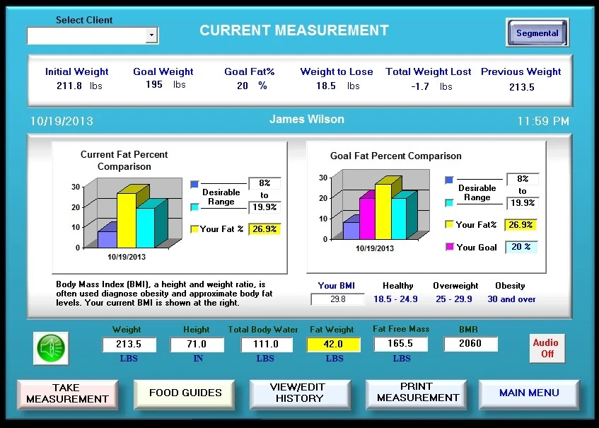 BioPhysique Health Management Software for For Model BF-350 TBF-300 TBF and more - Image 3 of 4