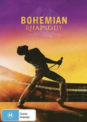 BOHEMIAN RHAPSODY   DVD, RAMI MALEK, QUEEN, FREDDIE MERCURY, SEALED BRAND NEW