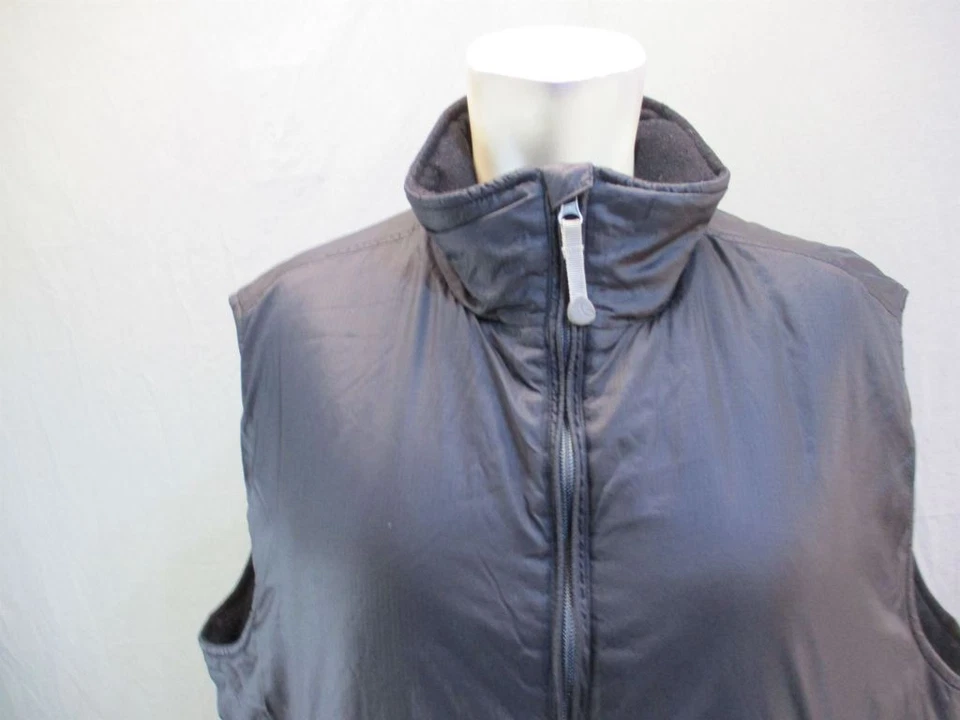 Burton Snowboard Size L Mens Black Zip Fleece Lined Heater Insulated Vest 7Y70 - Image 2 of 4