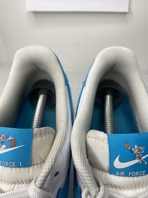 Nike Air Force 1 Low Hare Space Jam '07 - White Blue Size 11.5 Nike Air Force 1 Low Hare Space Jam '07 - White Blue Size 11.5