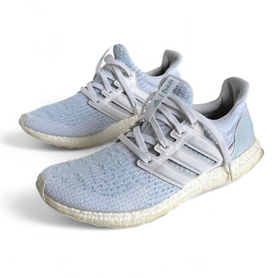 Men's adidas Performance Ultra Boost Parley ''White / Icey Blue'' Us11