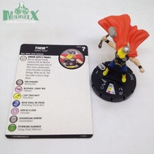 Heroclix Marvel What If set Thor 030 Rare figure w/card 