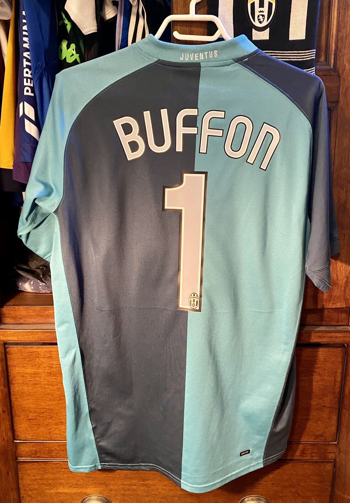 2006-07 JUVENTUS GK S/S No.1 BUFFON S/S Serie B 06-07 Jersey Shirt