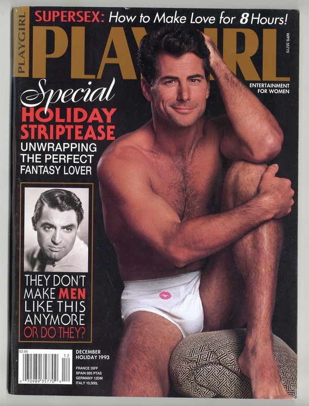 Playgirl 1993 David Marten, Terrence Dineen 130pgs Gay Pinup Magazine M39932