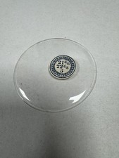 Vintage Round Domed Glass Pocket Watch Crystal 21 6/16 22 6/8 5 Replacement Lens