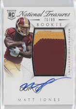 2015 Panini National Treasures RPS Rookie 70/99 Matt Jones #133 Patch Auto 8nn