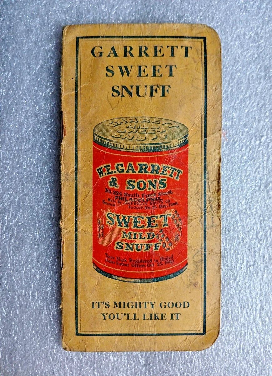 W. E. Garrett & Sons Other Tobacciana for sale