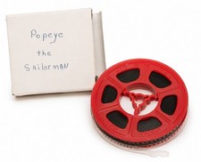 Vintage Popeye the Sailor Man 8mm Movie Film Reel Tested Works Cartoon Rare