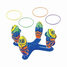 In The Swim Fun in the Sun RingToss - Inflatable Pool Game Set for Outdoor