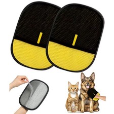 2 Pcs Pet Hair Removal Gloves for Cats  Dogs   2025 Newly Upgraded Electrost...