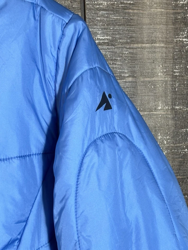 Eastern Mountain Sports Women's Large Blue Puffer Jacket Primaloft Lightweight - Image 3 of 4